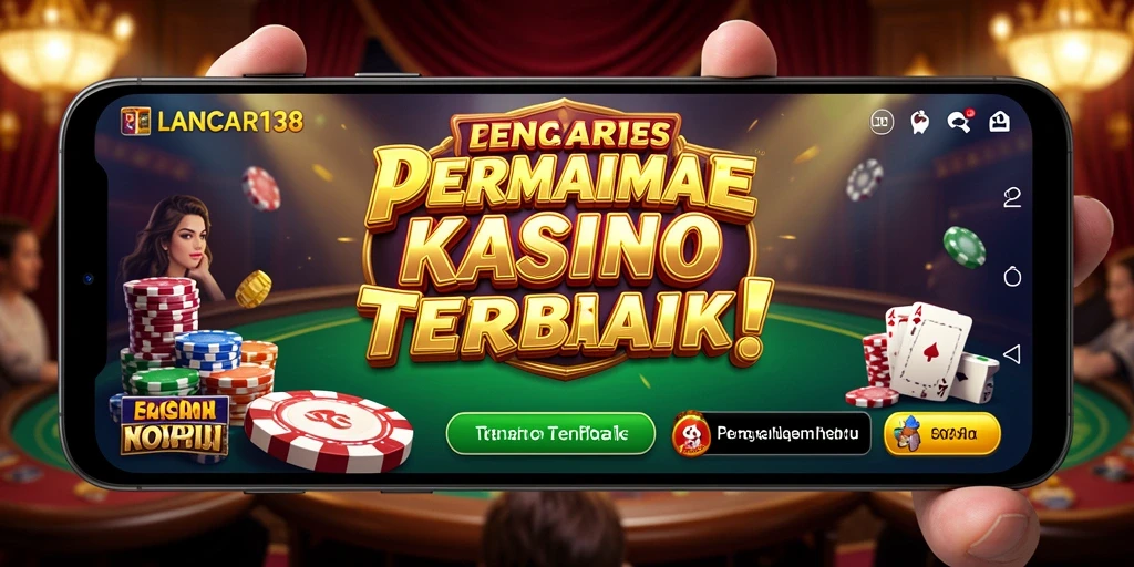 Tampilan gameplay menarik di LANCAR138 dengan berbagai pilihan permainan kasino.