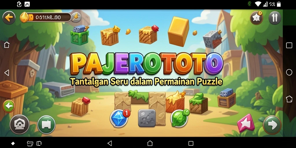 Tampilan gameplay seru dan menantang di PAJEROTOTO.