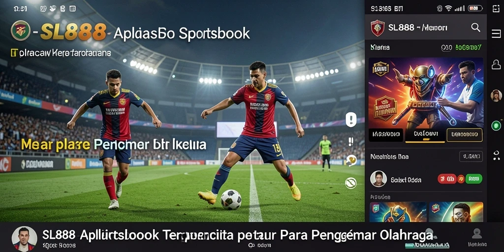 Tampilan gameplay SL888 dengan berbagai pilihan taruhan olahraga.