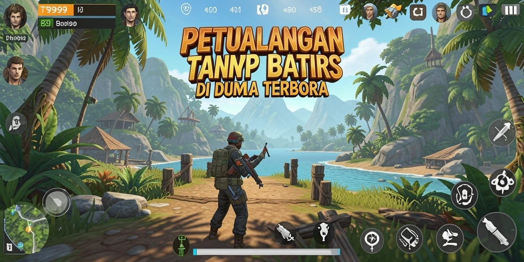 Gameplay Open World yang menakjubkan dalam T9999.